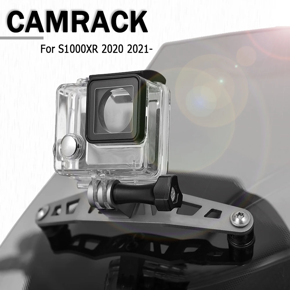 NEW For BMW S1000XR 2020 2021 - Motorcycle Holder Cam Camera Driving Recorder Bracket Front Camera Mount CamRack S 1000 XR