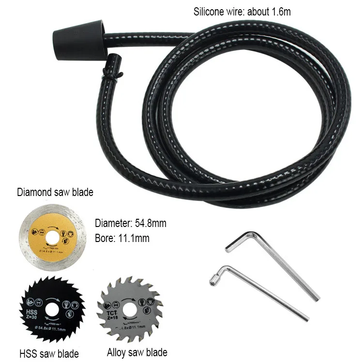 110V/220V/250V Woodworking Saw Multifunctional Mini Saw Mini Cutting Machine Metal Saw Electric Tool Set Compact Angle Grinder