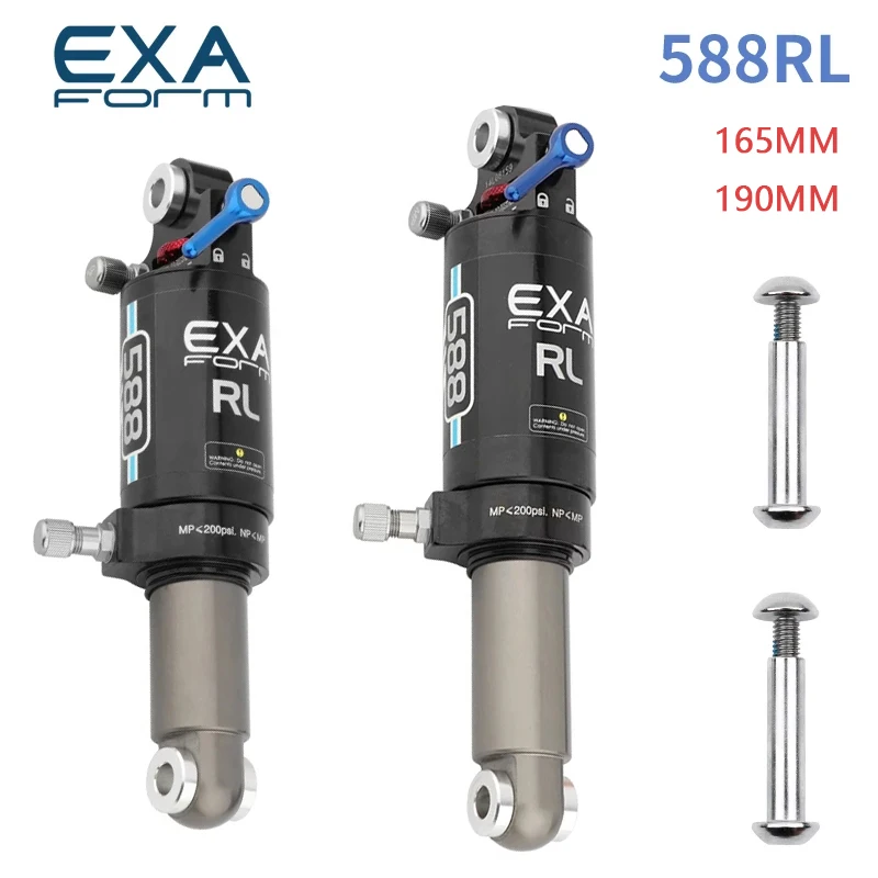 

EXAform 588RL Mtb Rear Shock Absorber For Bicycle Suspension Air Chamber Rear Shock 190MM 165MM Mountain Bike Bumper Pneumatic