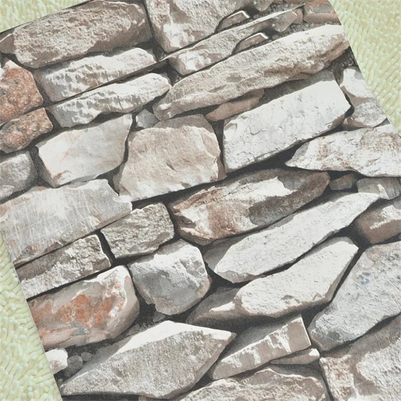 WELLYU New Stone grain rock pattern Chinese style retro Chinese style wallpaper restaurant clothing shop hair salon wallpaper