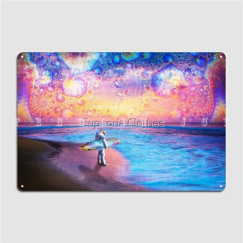 

Космический серфер, металлическая вывеска, кинотеатр, гостиная, клуб, бар, украшение на стену, Декор, оловянные вывески, плакаты