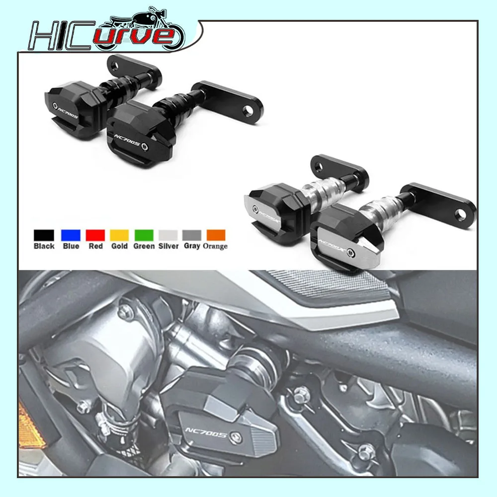 

For HONDA NC700X NC700S NC 700X 700S 2012 2013 Motorcycle CNC Falling Protection Frame Slider Fairing Guard Crash Pad Protector