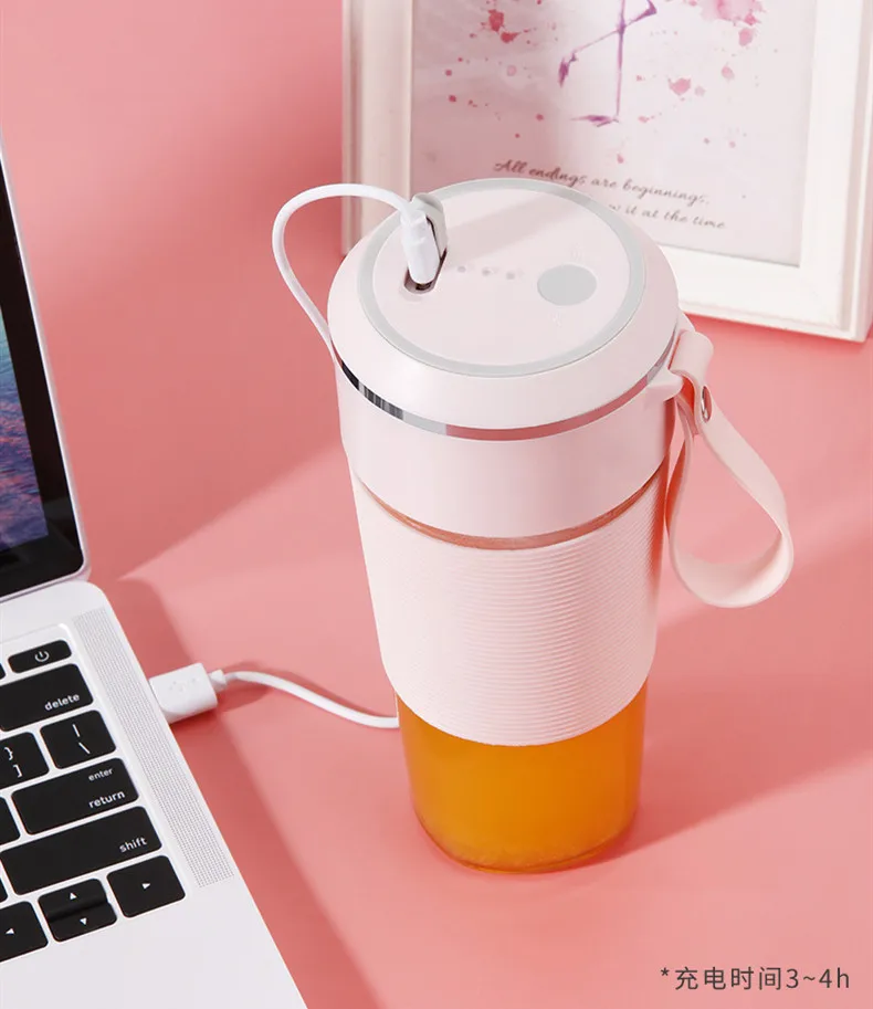 DTVANE мини-соковыжималка из боронового стекла 300 мл, портативная Бытовая маленькая соковыжималка, чашка, уличная машина для фруктов