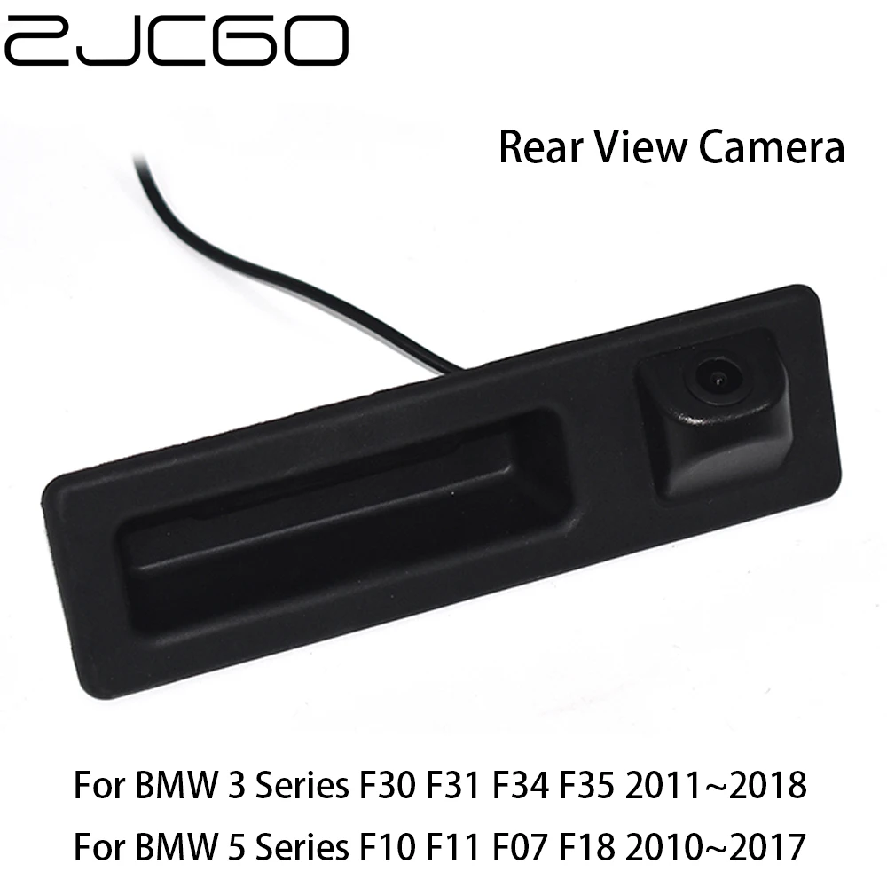 

ZJCGO Car Rear View Reverse Back Up Parking Trunk Handle Camera for BMW 3 5 Series F30 F31 F34 F35 F10 F11 F07 F18 2011~2018