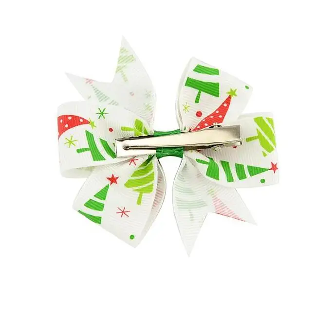 Girls' Head Pieces Christmas children's ornaments bow hair clip children's headdress