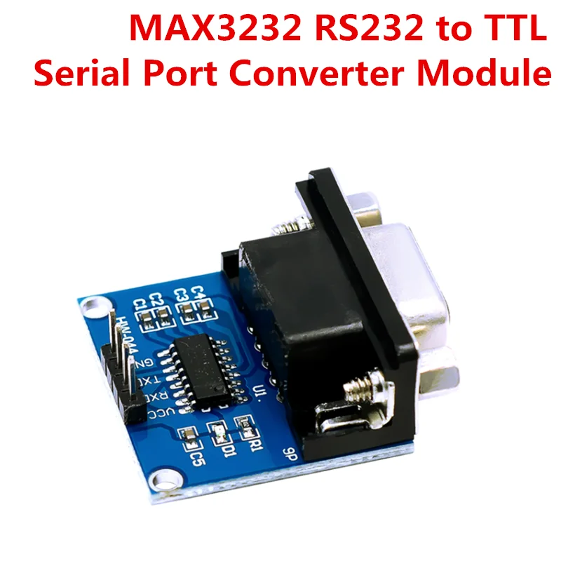 RS232 to TTL Serial Port Converter Module DB9 Connector MAX3232  Serial Module