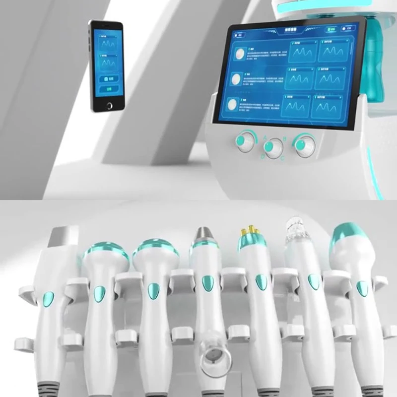 Plasma multifunctional skin management device Smart Hydrogen Oxygen Small Bubble Detector Beauty Device