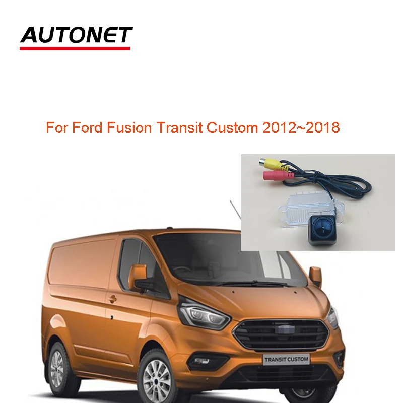 

Камера заднего вида для Ford Fusion Transit Custom 2012 ~ 2018 AHD720P/CVBS