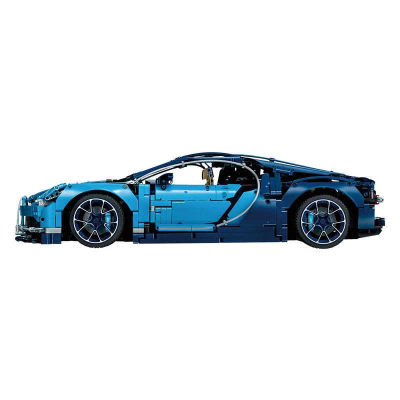 Super Racing Technical Car Bugattied Chiron Model Static Building Blocks Brick Set Kids Toys For Children Boy Christmas DIY Gift