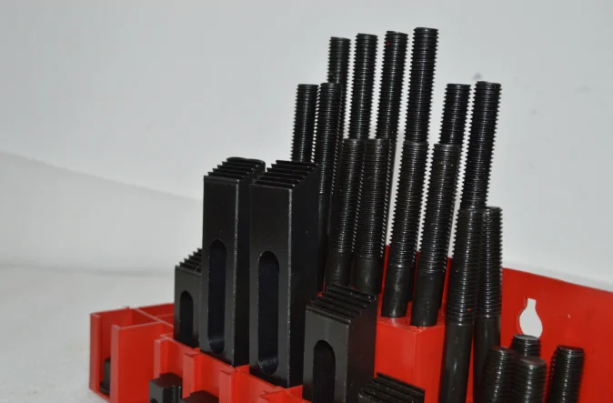 Level 6.8 Mill Clamp Kit M12 M10 M16 Milling Machine Tool Clamping Set 58pcs Tools Vice Milling Machine