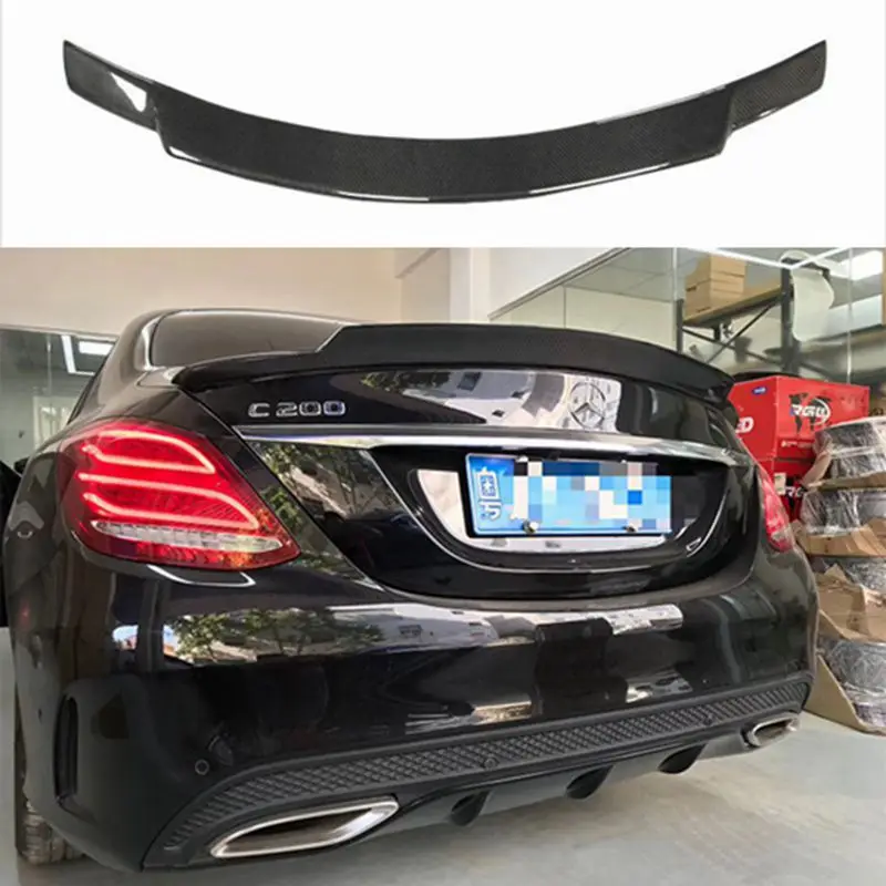 

C Class 4DOORS C74 Style Carbon Fiber Rear Spoiler For Mercedes Benz W205 Coupe 2015+ C63 AMG C200 C250 C350