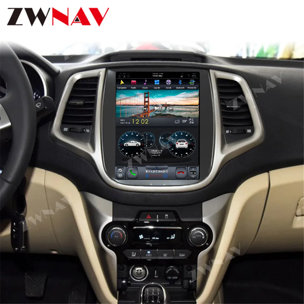 Android 11.0 8+128GB IPS Screen PX6 Carplay For For Changan EADO 2012 2013 + DVD GPS Multimedia Player Radio Audio Head Unit