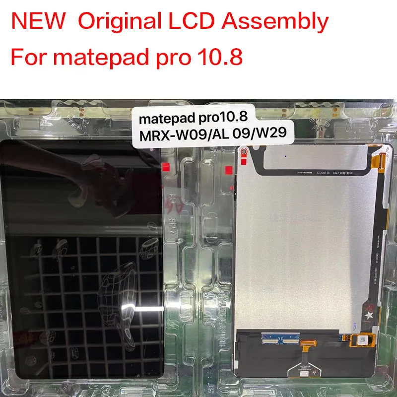 Novo original para huawei matepad pro 5g MRX-W09 w19 al19 al09 display lcd de tela toque digitador assembléia