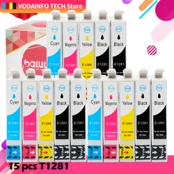 20 ink cartriges Model T1281 T1282 T1283 T1284 T 1281 Compatible with epson printers Stylus S22 SX125 SX130 SX230 SX235W