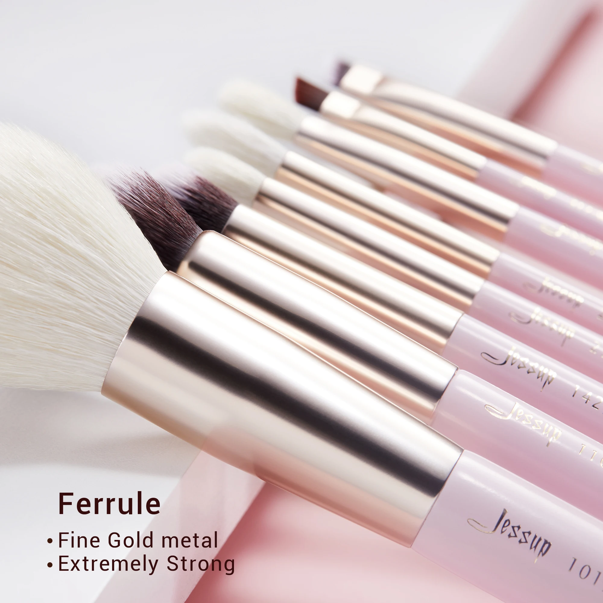 Jessup Professional Makeup Brushes Set 25pcs Powder Foundation Eyeshadow Concealer Blusher Brush Makeup Cosmetic Kits T290