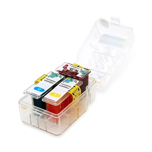 Cartucho de tinta recarregável para impressoras canon, pg 510 cl 511 445 446 810 811 512 513 145 146 245 246 xl 6 principais vendas cartucho canon 146 - №4