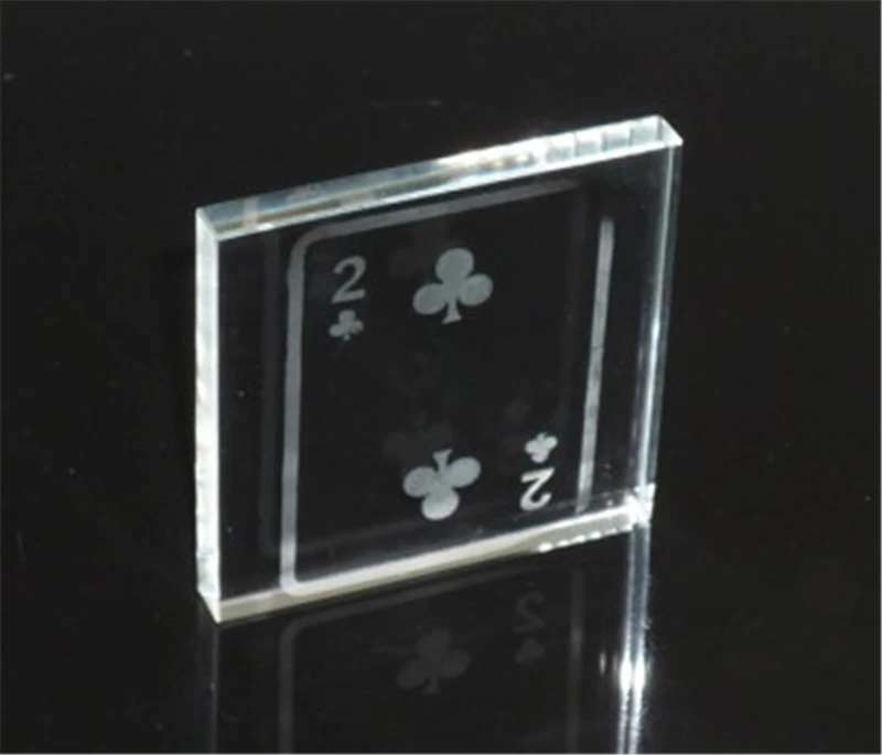 

Ghost Glass 3.0 Magic Tricks For Magician Selected Card Pattern Appearing in Glass Magie Close Up Illusion Gimmick Props Comedy