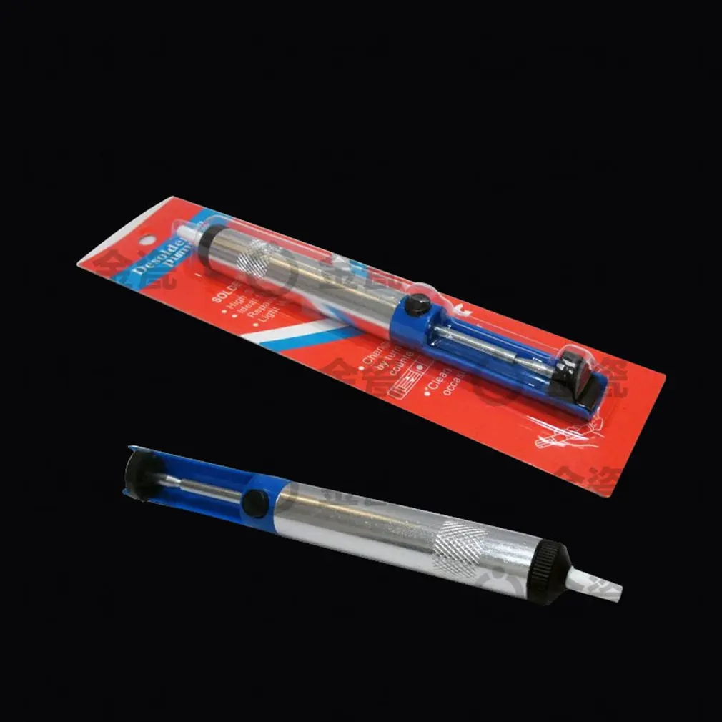 Semi - Aluminum Suction Device Metal  Tin Solder Suction Tin Device Solder Removal Tool  Desoldering Pump 1 Piece