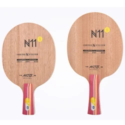 Yinhe-raquetas de tenis de mesa profesionales, N-11S de madera pura, Original, para principiantes, ataque rápido con bucle