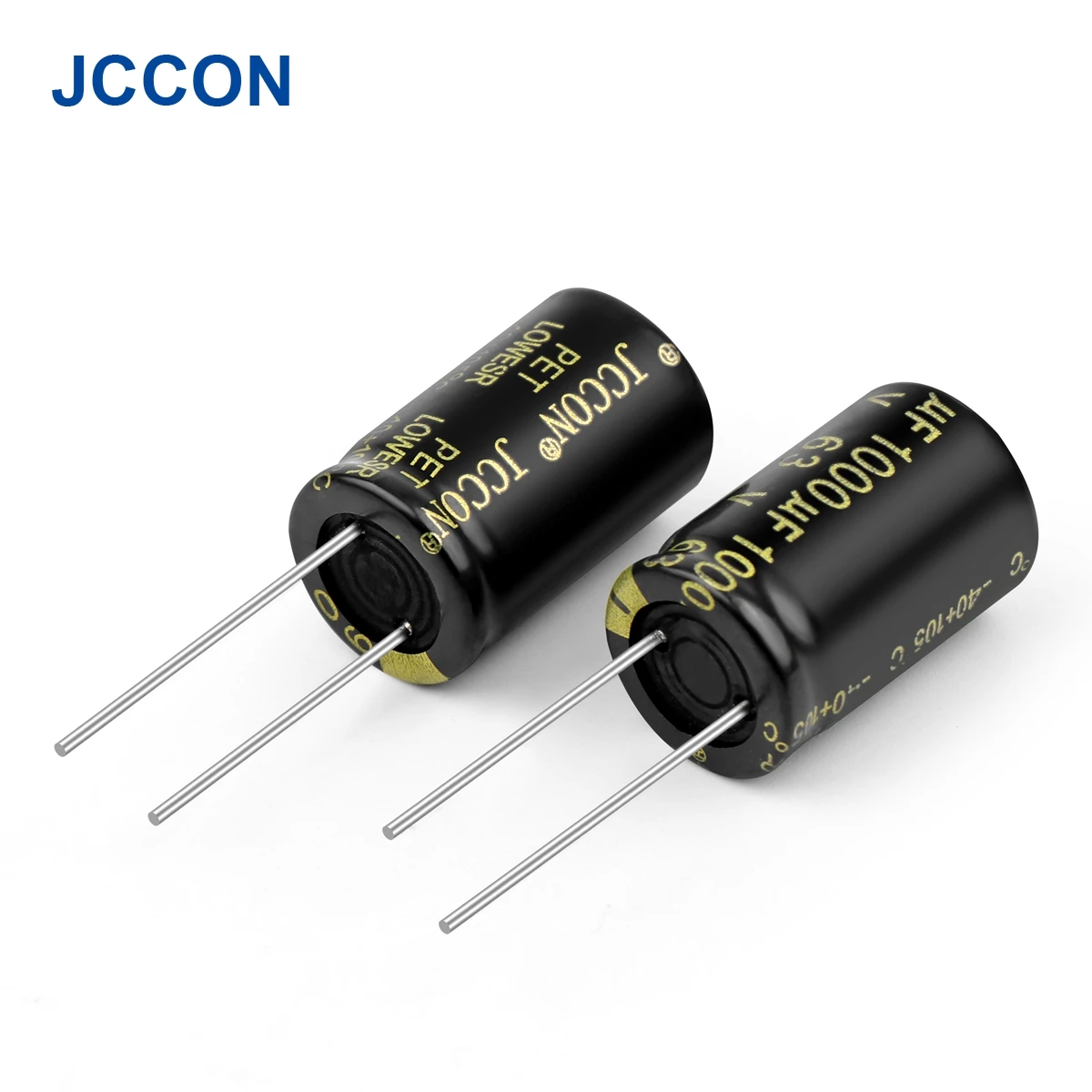 Capacitor eletrolítico de alumínio 63v1000uf 16x25 de alta frequência baixa esr capacitores de baixa resistência 1000uf 10 pces jccon