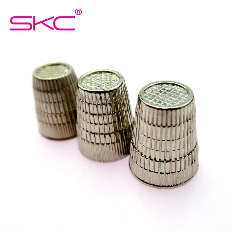 SKC 3sizes/set Metal Vintage Sewing Thimble Finger Protector Classical Pattern Thimble Sewing Tools Needles Partner Needlework