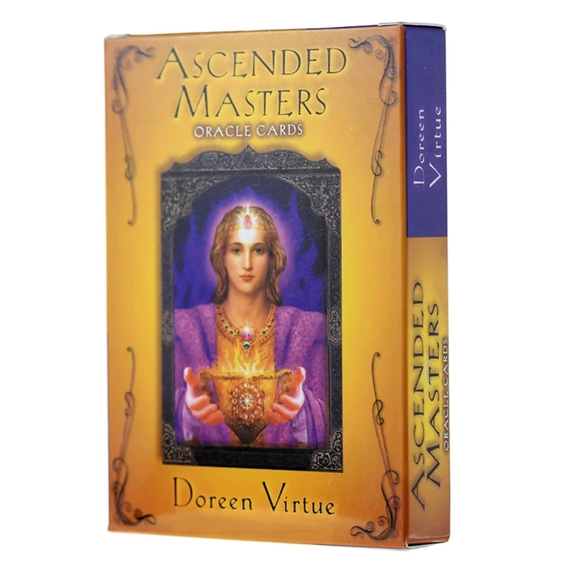 2023 New Ascended Masters Oracle Cards English Version 44-Card Deck Tarots Board Game