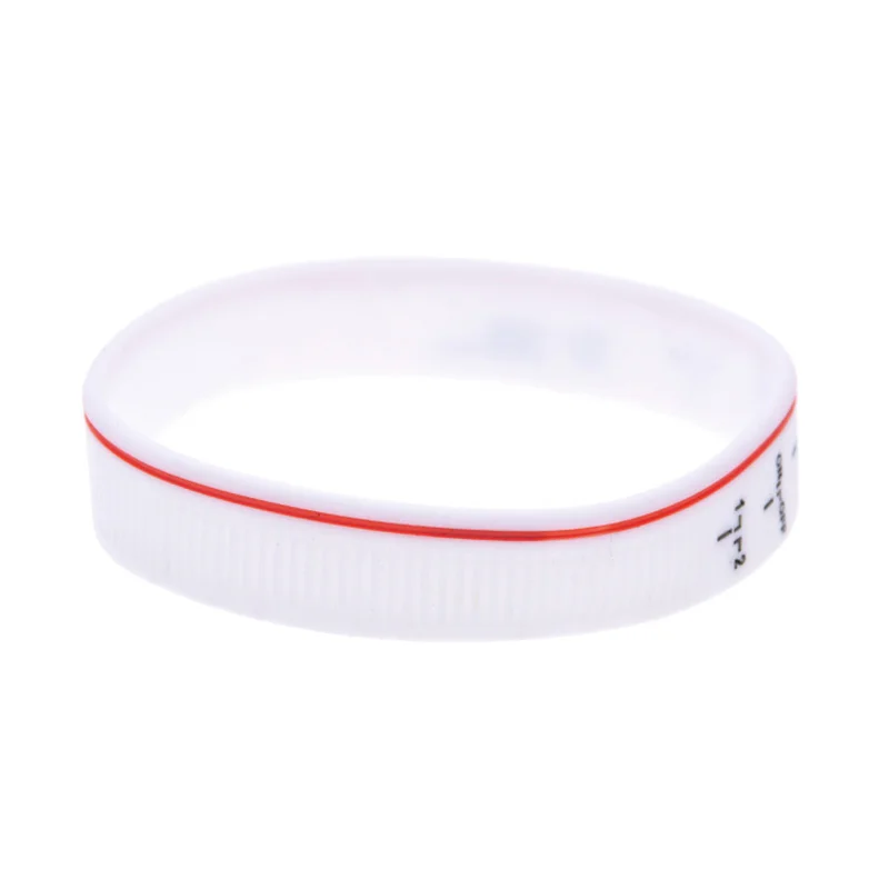 1 Stück Silikon-Armband mit Kameralinsenmarkierungen, Fokusier-Linsen-Armband, Unisex, verstellbares Armband für Sport und Fitness – Detail 9