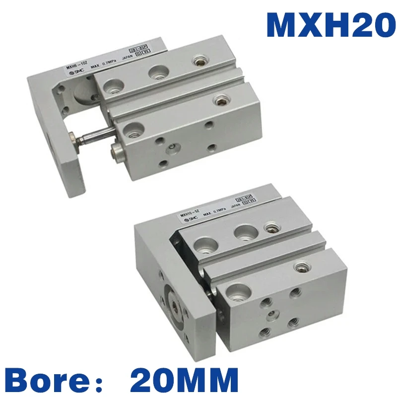 

MXH SMC Compact Slide Cylinder Pneumatic MXH20-5 10 15 20 25 30 40 50 60 Double Acting MXH20-5Z 10Z 15Z 20Z 25Z 30Z 40Z 50Z 60Z