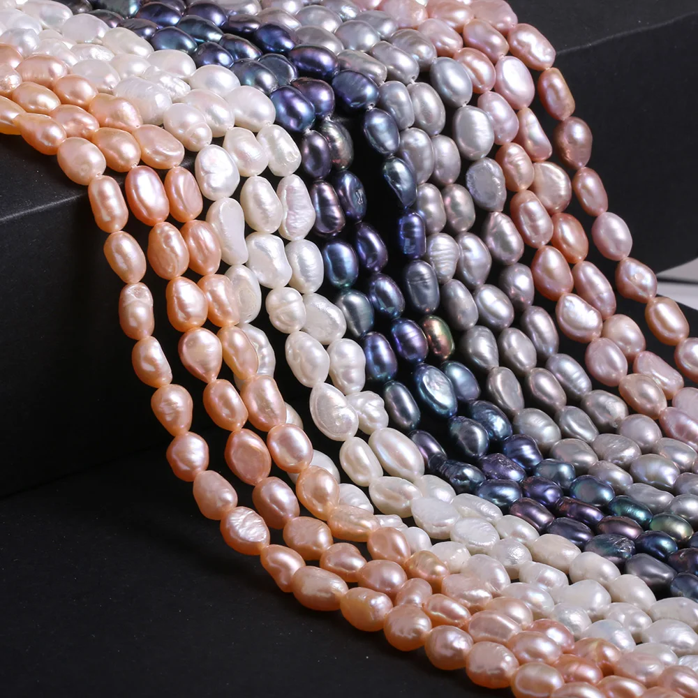 Natural Freshwater Pearl Beads High Quality irregular Punch Loose Beads for Make Jewelry DIY Bracelet Necklace Accessories