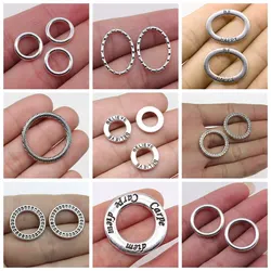 jewelry findings components Circular Connector Charms for bracelets charm pendant