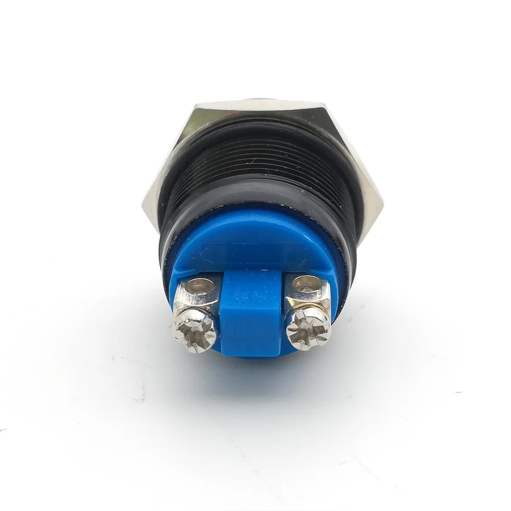 Śruba elektroniczny inteligentny przełącznik metalowy ciśnienie wodoodporny chwilowy przycisk mocujący 12v 240v przełączniki 12/16/19/22mm — zdjęcie 3