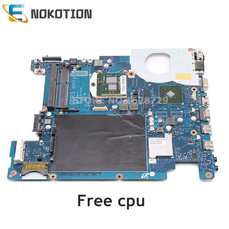 NOKOTION For Samsung R480 R439 R429 laptop motherboard GT310M GPU BA92-06393A  BA92-06393B  BA41-01192A BA92-06358A BA92-06358B