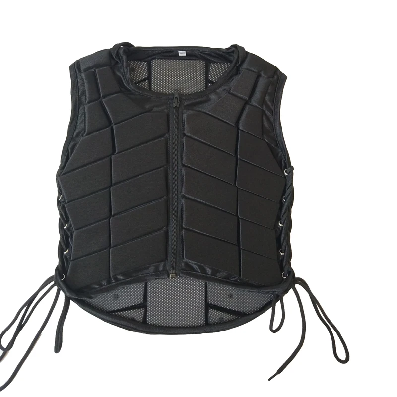 Unisex EVA Padded Protective Sports Vest, Equestrian Horse Riding, Outdoor Accessory, Damping Safety, Eventer Rider Armor