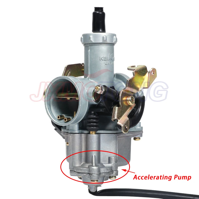 PZ30 30mm Carburetor Accelerating Pump Racing with Throttle Cable with Grips For 200Cc 250Cc for Keihin ABM IRBIS TTR 250