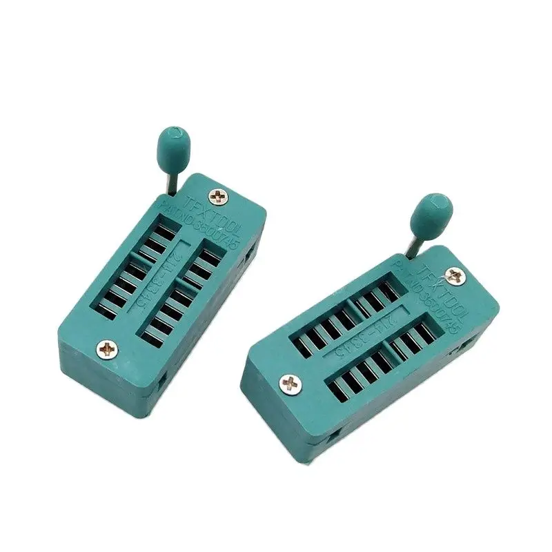 214-3345 14P IC activities seat 14pin test socket 14 locking seat 14 pin IC Programming Socket  IC socket  10pcs/lot