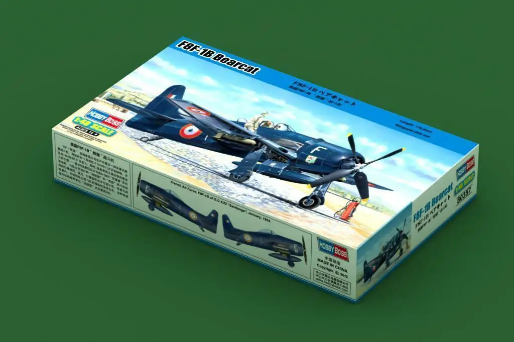 Hobbyboss model 1/48 80357 F8F-1B Bearcat model kit