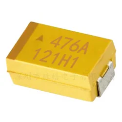10pcs Type B 3528 47uF 10V 476 476A SMD Tantalum Capacitor 1210