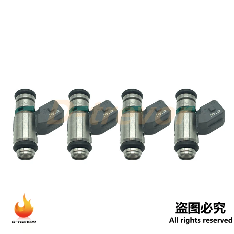 Set of 4 Oem IWP-143 Fuel Injector nozzle For Renault Clio 2002-2004 1.6L 2.0L IWP143 8200128959 50102602Y 142-660