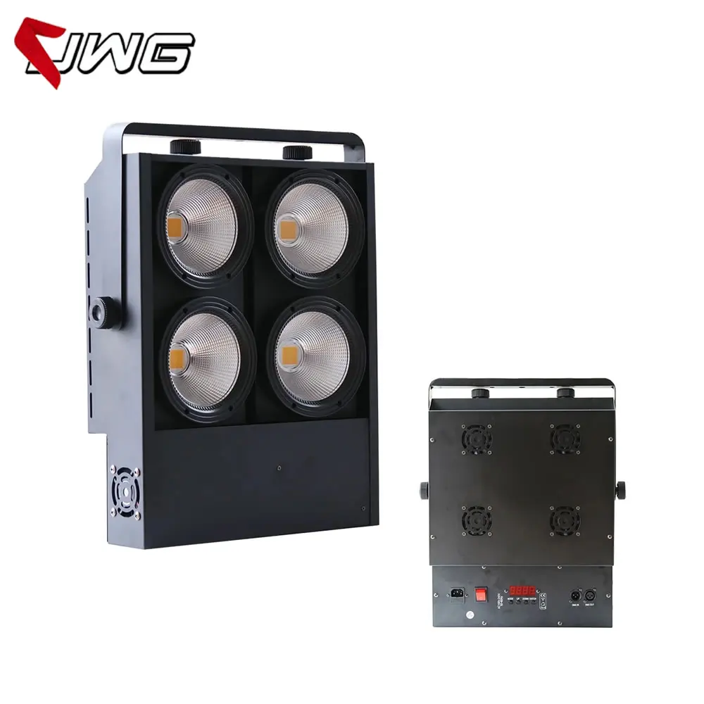 4x100W Warm White And Cold White Blinder Led Lamp DMX Audience Light Led Par Light Stage DJ Theater Disco Lighting