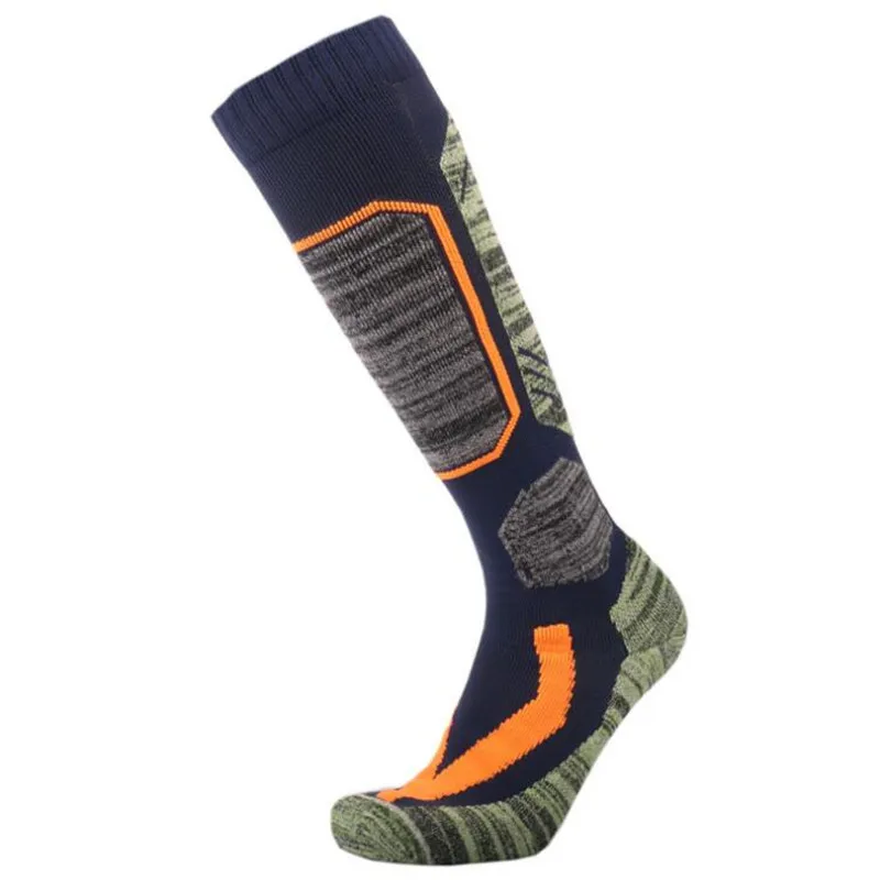 Chaussettes thermiques en coton pour adultes, chaussettes de ski, sports de plein air chauds, cyclisme et snowboard, hiver, hommes et femmes