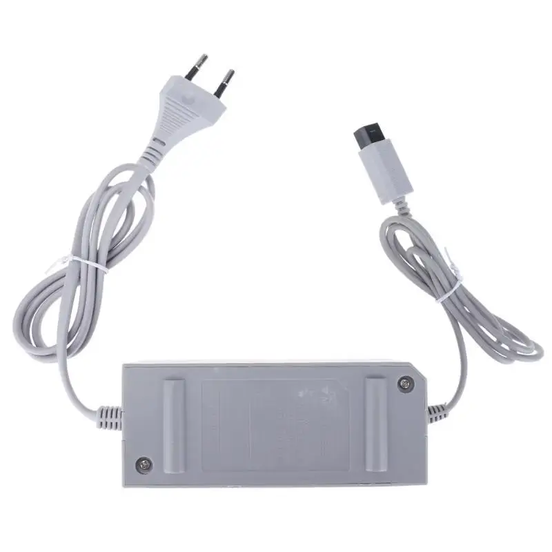 Adaptador de corriente AC 100-240V, cargador de 12V y 3,7a para Nintendo Wii, controlador de consola de juegos, enchufe europeo y británico