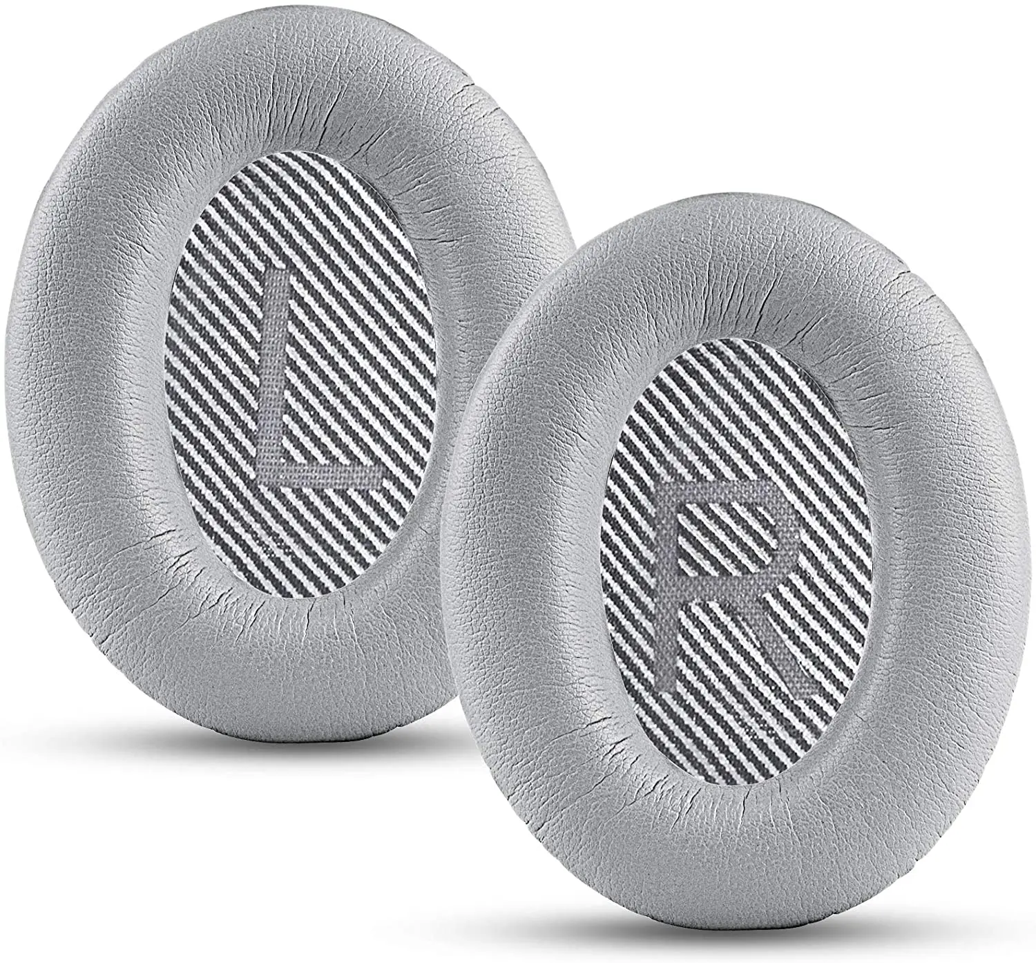 Сменные амбушюры QC35, комплект подушек, детали для наушников, совместимые с беспроводными наушниками Bose Quietcomfort 35 ii. (Серебро)