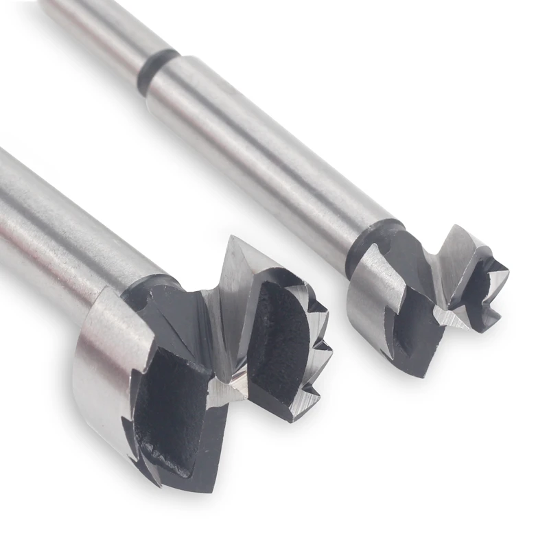 HEDA 6 mm-54 mm Forstner mata bor pengebor baja karbon tinggi Gergaji lubang pemusatan mandiri untuk Set alat pemotong kayu