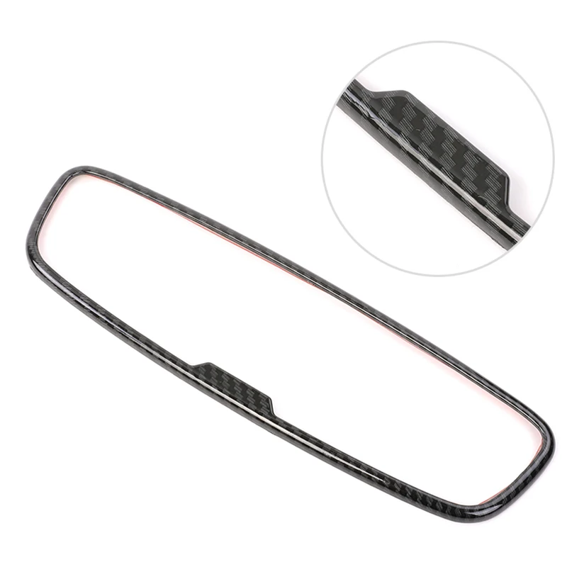 Car Interior Rearview Mirror Frame Trim For Porsche Cayenne Macan Panamera Interior Car Accessories