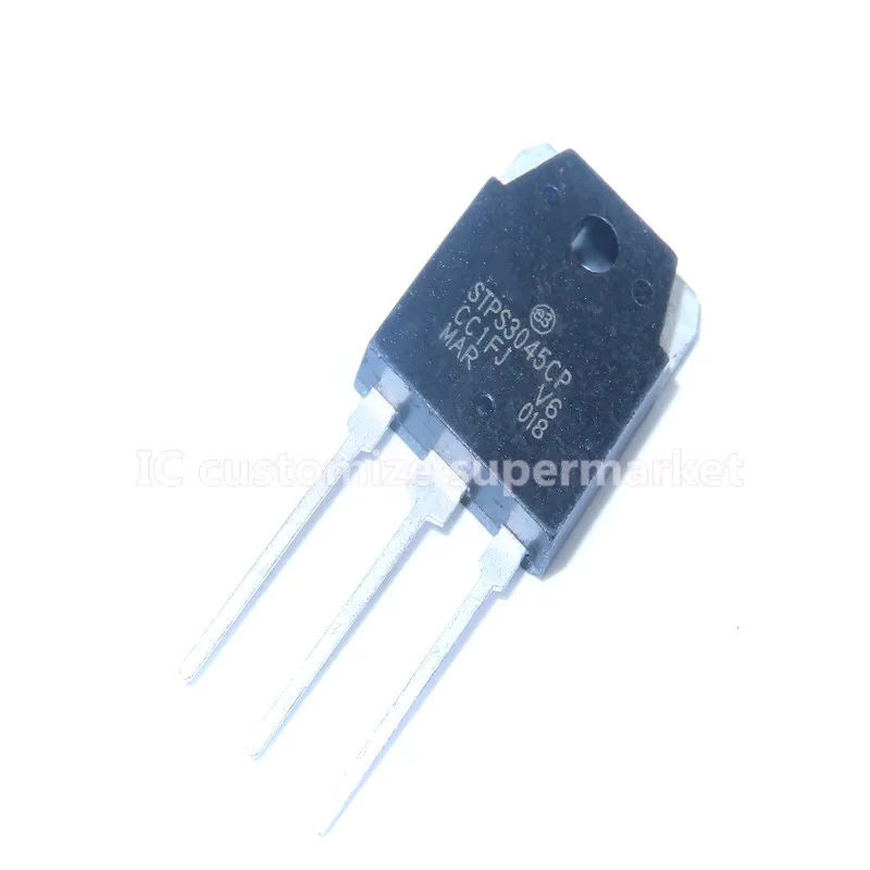 Transistor de tríodo stps3045cp convés 45v 30a
