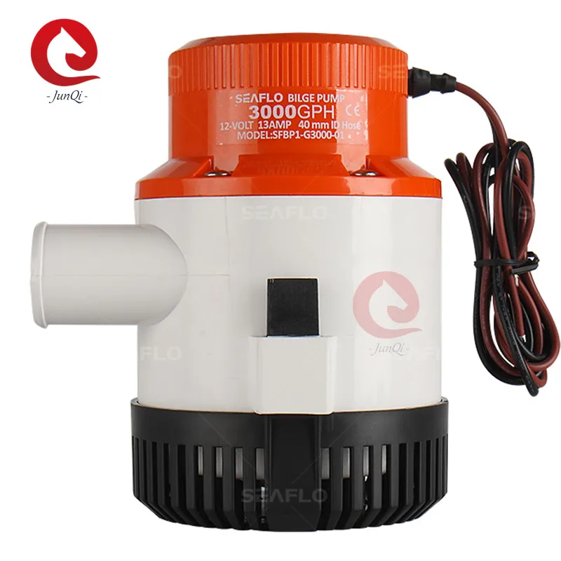 

SEAFLO 01Series 3000GPH 12V/24VDC Electric Marine Submersible Solar Powered Bilge Water Pump