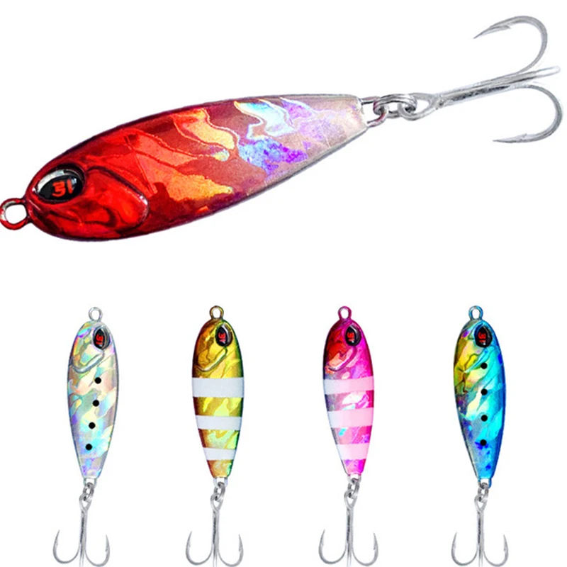 metal jig lure 7 10 14 21g freshwater lure sea fishing long shot spaniel lure sea bass lure LE-barbeaux /ASPE lure