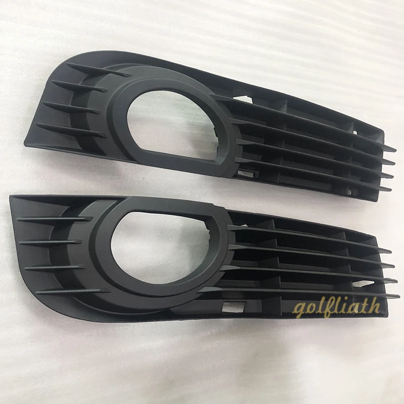 Car Lower Bumper Fog Light Lamp Grill Grille Fit for Audi A8 D3 2003/2004/2005/2006/2007 Pre-facelift 4E0 807 681AD/682AD