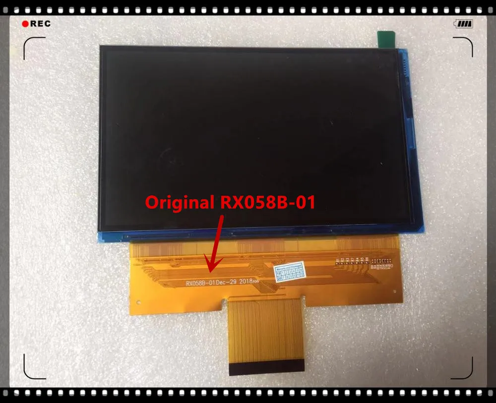 Neue original EXCELVAN BL68 CL760 RX058B-01 KANN-20 5,8 zoll matrix Display bildschirm auflösung 1280x720 diy projektor zubehör