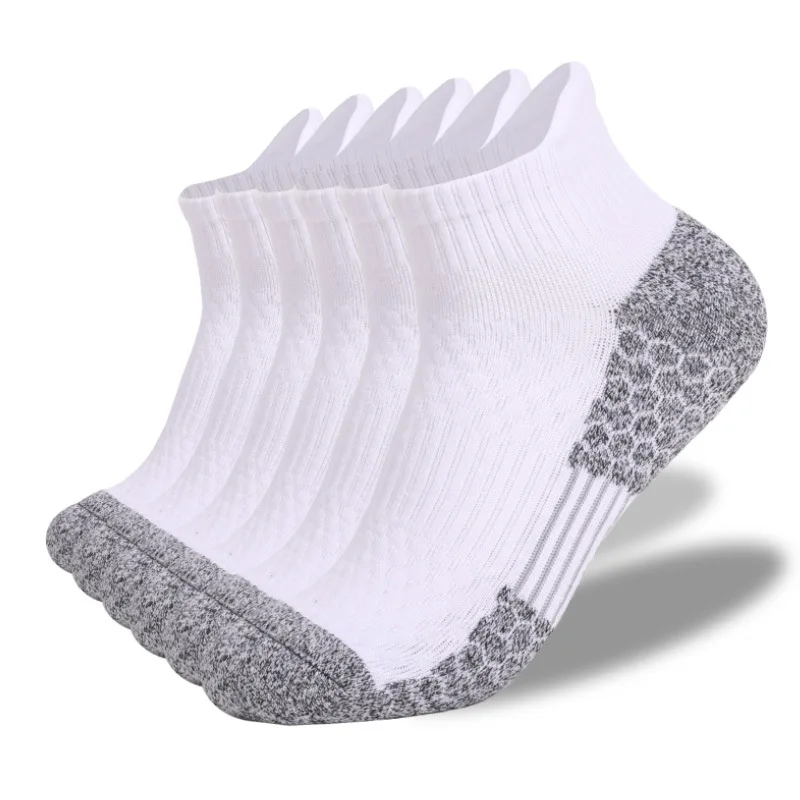 

3/6 Pairs Outdoor Sport Running Socks Thick Towel Bottom Cushion Sweat-absorbent Compression Mountaineering Walking Hiking Sock